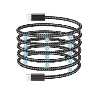 YFFSFDC usb c P[u Εt [ usb-c to usb-cP[u 1m PDΉ 100W/5A}[d 480Mbs] ^Cvc P[u ϋv C h~ Phone 15 Pro MaxA MacBookAiPad Pro/AirAGalaxy S23 Ultra/