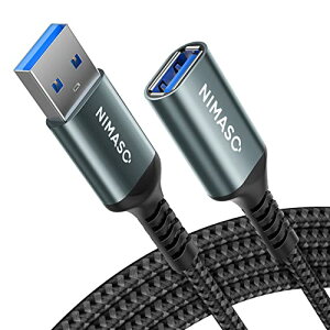 NIMASO USB P[u USB3.0Ki 2.0m (^CvAIX - ^CvAX) USB  R[h O[ NCA20G85