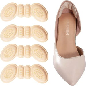 JUTOSU かかとパッド クッションパッド かかと保護パッド 靴かかと保護パッド パカパカ防止パッド 脱げ防止 パカパカ防止 靴ずれ防止 滑り止め サイズ調整 衝撃吸収 かかと修理 踵保護 痛み