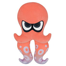 三英貿易 Splatoon (スプラトゥーン)3 ALL STAR COLLECTION タコ (S) レッド W10.5×D6×H22cm ぬいぐるみ SP34