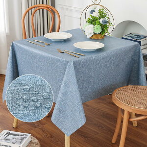 AooHome e[uNX rj[  `  e[uJo[ k h h h~ 140cm×140cm e[u}bg PVC ؖ k ȒP u[