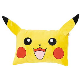 モリピロ ポケモン ダイカット枕 ピカチュウ イエロー S 約 40cm x 30cm ポケットモンスター 公 式 キャラクター グッズ マイクロファイバー クッション 枕 まくら 抱き 枕 ぬいぐるみ マスコット かわいい 大人 子供