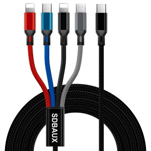 USB C to 4in1 }`[dP[u3A}[d 3in1{l 2*CgjO/^CvC/}CNdi0S Android Type-C Micro USB gѓdbdqu@Ή (F)