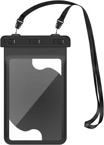 MoKo �^�u���b�g�h���P�[�X �����C �h���J�o�[ iPad Mini 6 2021/5 2019/4/3/2/Fire HD 8/HD 8 Plus/kindle paperwhite 2021/2018�Ȃ�8.3�C���`�ȉ��^�u���b�g�p �����h���P�[�X 3�d���b�N �h�����x��IPX8 �X�g���b�v�t