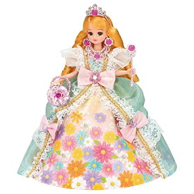 タカラトミー 『 リカちゃん ドレス ゆめみるお姫さま フラワーガーデンドレス 』 着せ替え お人形 おままごと おもちゃ 3歳以上 玩具安全基準合格 STマーク認証 Licca TAKARA TOMY