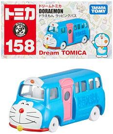タカラトミー トミカ ドリームトミカ No.158 ドラえもん ラッピングバス ミニカー おもちゃ 3歳以上