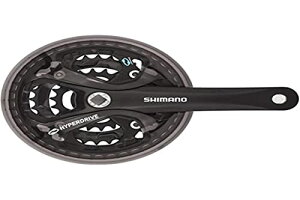 V}m(SHIMANO) tg`F[zC[(MTB) FC-M361-L ubN 42×32×22T 170mm 8S/7S `F[K[ht `F[P[XΉ EΉBB lp 122.5mm(LL123) EFCM361C222CL