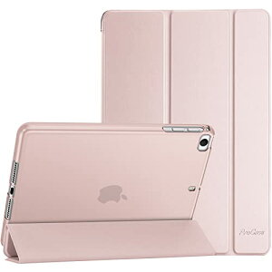 ProCase iPad Mini 5/4/3/2/1 �ی�P�[�X, �O�܂� �t�H���I TPU�o�b�N �X�}�[�g�J�o�[ �X�^���h�@�\�t�� �K�p�[���F7.9�h iPad Mini 5 �i2019�j/ Mini 4, Mini 1 2 3�]�s���N