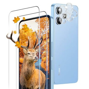 �y2+2���Z�b�g �w��F�ؑΉ��z �p Xiaomi Redmi 12 5G �K���X�t�B���� 2�� �V���I�~ ���b�h�~�[ 12 �t�B���� + 2�� �J�����ی�t�B�����Z�b �y ���{���Ɏq�� 9H���x �z �Ή� Redmi 12 �����K���X �S�� ��