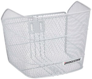 ブリヂストン(BRIDGESTONE) 自転車用 メッシュD型バスケット PS(パールシルバー) BK-DNA2 P2066 F761545PS