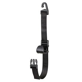 セイワ(SEIWA) 車内用品 ロングシートフック 1本入 IMP130 買い物フック 耐荷重フック7Kg/ベルト3kg 荷物やバックを同時に掛けられます。