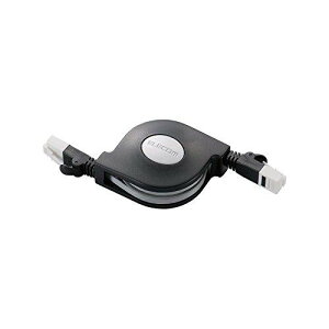 �G���R�� LAN�P�[�u�� 2.5m �c�����܂�Ȃ� ���� CAT6 �u���b�N LD-MCTGT/BK2
