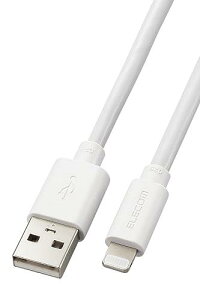 GR LightningP[u CgjO iPhone [dP[u 3my iPhone SE3 / SE2 / 14 / 13 / 12 Ή z AppleFؕi zCg MPA-UALEC30WH