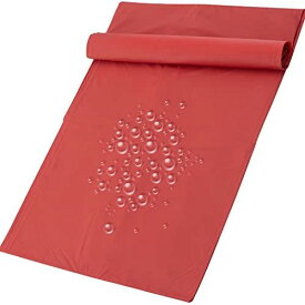 防水シーツ ローションマット おねしょシーツ エステ 防水マット オイルマッサージ用 ローションシーツ おねしょマット (レッド 2*1.3m)