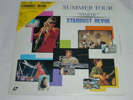 （LD：レーザーディスク）STARDUST REVUE／SUMMER TOUR in "STARTIC"【中古】
