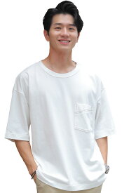 メンズtシャツ 半袖 ポケット付き tシャツ レディース 五分袖tシャツ ポケットtシャツ ポケットt ポケット付きtシャツ カップルペア お揃い 服 ゆったりtシャツ 無地tシャツ 綿100% カジュアル 大きいサイズ 大きめ おしゃれ オーバーサイズ ビッグシルエット コットン100