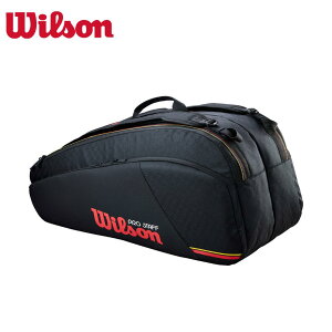 �yWilson�i�E�C���\���j�zPRO STAFF CLASSIC 12PK RACKET BAG�@�v���X�^�b�t�@���P�b�g�o�b�O 12�{���[�\�@WR8051701001