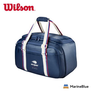 �yWilson�i�E�C���\���j�z US OPEN 2026 TENNIS SMALL DUFFEL Navy�@�S�ăI�[�v���@�X���[���_�b�t���@1�{���[�@WR8056901001