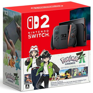 【新品】【Switch2本体】Nintendo Switch2 Pokemon LEGENDS Z-A Nintendo Switch 2 Editionセット(送料込)/日本語・国内専用(JAN4902370553505/BEE-S-KB6PC(JPN)/HAJ10092230469)