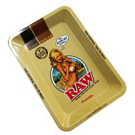 RAWメタルトレーRAWガール・ミニ（スチール製）/　縦約125mm×横約180mm
