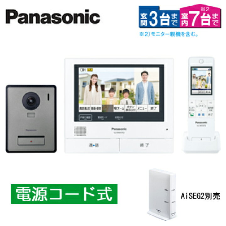 楽天市場】VL-SWE750KFパナソニック Panasonic 外でもドアホン 