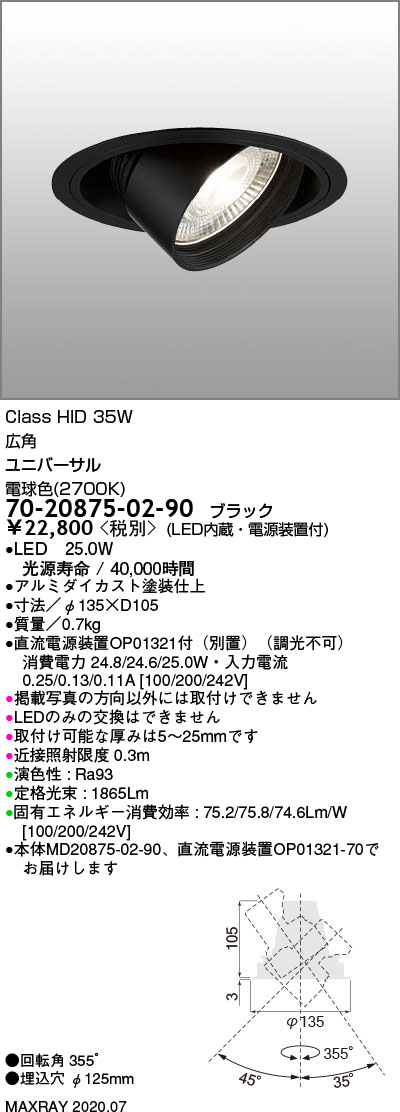 □TRUSCO LEDヘッドライト 125ルーメン ブラック[店頭受取不可] - 通販 