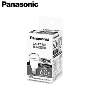 pi\jbN Panasonic vLEDd `d^CvfMގ{HΉ ^Cv 7.1W E17 `d60`EFLDA7WW-H-E17/E/S/W/2