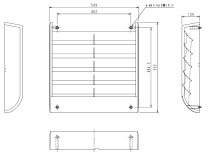 楽天市場】風向 調整 板 ダイキンkpw5f80の通販 