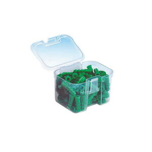 BUP-44収納機器 パーツボックス ユニパックBダブル小箱(透明)ジェフコム 電設作業工具 DENSAN デンサン