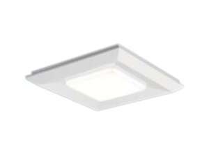 直付XLX184AKV RS9LiBecoM 無線調光対応 一体型LEDベースライト 温白色 連続調光型直付・埋込兼用型□570 グレアセーブ光源ユニット スクエアタイプ 下面開放型コンパクト形蛍光灯FHP32形4灯器具相