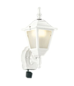 OG264327LCRエクステリア LEDポーチライト R15高演色 クラス2人検知カメラ付コーキングレス型 電球色 白熱灯器具40W相当オーデリック 照明器具 屋外用 玄関灯