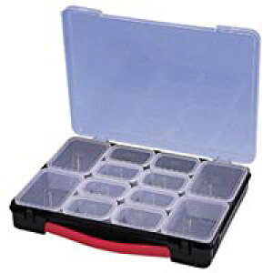 PPM-3684収納機器 パーツボックス パックパーツボックスミニ(システムボックスシリーズ)ユニパックミニS箱8個、M箱4個ジェフコム 電設作業工具 DENSAN デンサン