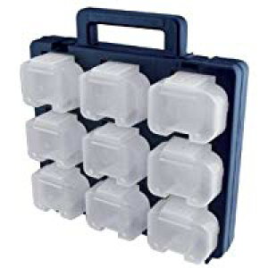 SPS-3418C収納機器 パーツボックス スケルトンパーツボックス(システムボックスシリーズ) 透明小箱タイプジェフコム 電設作業工具 DENSAN デンサン