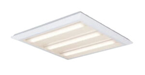 ●パナソニック Panasonic 施設照明一体型LEDベースライト 温白色 直埋兼用FHP45形×3灯節電タイプ スクエアタイプ 下面開放 □720 連続調光型XL482PEFLA9