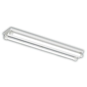 ERK8847W軒下用照明 LEDZ TUBE ベースライト 直付 40Wタイプ 逆富士形 2灯用本体のみ 電源内蔵 LEDユニット別売 非調光遠藤照明 施設照明