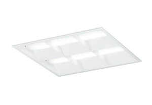 XD466032P2DLED-スクエア LEDユニット型ベースライト省電力タイプ 450シリーズ埋込型 ルーバー付 埋込穴450PWM調光 温白色 FHP32W×4灯相当オーデリック 施設照明 オフィス照明 物販店照明 天井照明