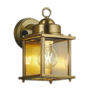 AU49074Lエクステリア LEDポーチ灯非調光 電球色 防雨型 白熱球40W相当コイズミ照明 照明器具 門灯 玄関 屋外用照明