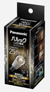 LDA3L-E17/C2�N���A�d���^�C�v �p���b�N LED�d��3.4W E17���� 25�`�E�d���F�����p�i�\�j�b�N Panasonic �d�� �����v