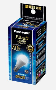 LDA5D-G-E17/D/S/K4���^�d���^�C�v �p���b�N LED�d���v���~�A�L�z���^�C�v 4.9W E17���� 40�`�E�����F���� ������Ή��p�i�\�j�b�N Panasonic �d�� �����v