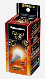 LDA6L-G-E17/D/S/K5���^�d���^�C�v �p���b�N LED�d���v���~�A�L�z���^�C�v 5.7W E17���� 50�`�E�d���F���� ������Ή��p�i�\�j�b�N Panasonic �d�� �����v