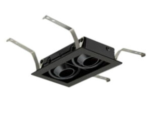 OP01492-02システムダウンライト 2灯用フレーム 55×110マックスレイ 照明器具部材