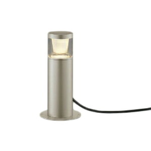 AU51373エクステリア LEDガーデンライト ローポール ラウンド配光タイプ スタンドタイプ白熱球40W相当 電球色 非調光 防雨型 差込プラグ付コイズミ照明 照明器具 庭 入口 エントランス 玄関 植