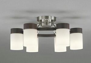 OC257070LRLEDシャンデリア 8畳用 R15高演色 クラス2電球色 非調光 電気工事不要オーデリック 照明器具 天井照明 リビング向け 【〜8畳】