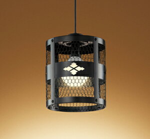 OP035414LRLED和風ペンダントライト 白熱灯器具60W相当R15高演色 クラス2 電球色 非調光 電気工事不要オーデリック 照明器具 天井照明 吊下げ 和室向け