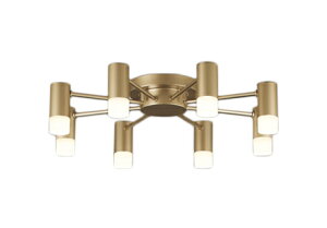 OC257199RLEDシャンデリア 10畳用 R15高演色 クラス2電球色 LC調光 電気工事不要オーデリック 照明器具 【〜10畳】