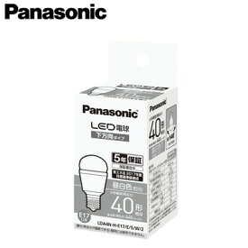 パナソニック Panasonic ランプLED電球 小形電球タイプ断熱材施工器具対応 下方向タイプ 4.0W E17口金 小形電球40形・昼白色相当LDA4N-H-E17/E/S/W/2