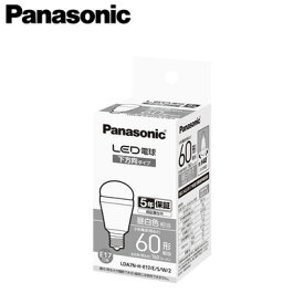 パナソニック Panasonic ランプLED電球 小形電球タイプ断熱材施工器具対応 下方向タイプ 6.9W E17口金 小形電球60形・昼白色相当LDA7N-H-E17/E/S/W/2
