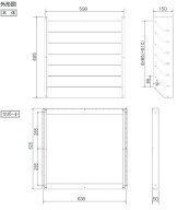 PAC-SH96SG三菱電機 業務用エアコン 部材 吹出ガイド