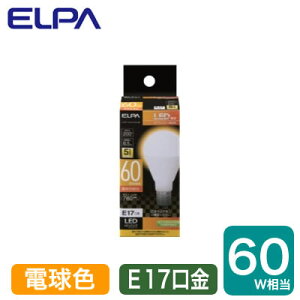 LDA7L-G-E17-G4106LEDd ~jNvg^Cv 6.5W dF E17 60W`ELPA d v