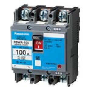 BBWA2100CKPanasonic �d�ݎ��� �T�[�L�b�g�u���[�JBBWA�^ �՗p JIS����`�t���[���F100AF �^���FBBWA-100C �ɐ��f�q��2P2E ��i�d��100A